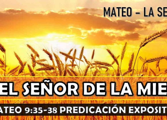 Mateo 9:35-38 “El Señor de la mies”. Predicación expositiva