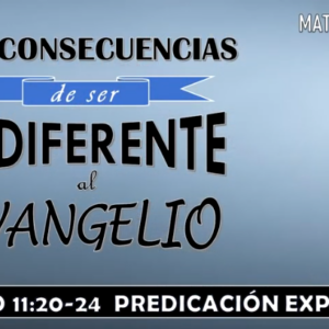 Mateo 11:20-24 “Las consecuencias de ser indiferente al evangelio”