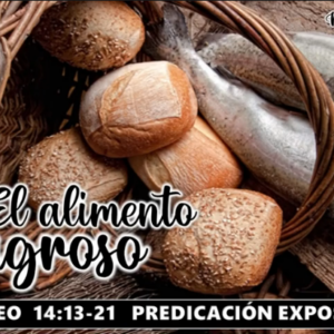 Mateo 14:13-21 “El alimento milagroso”.