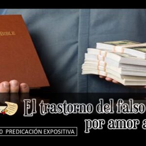 “El Trastorno del falso maestro por amor al dinero” 1 Timoteo 6:3-10